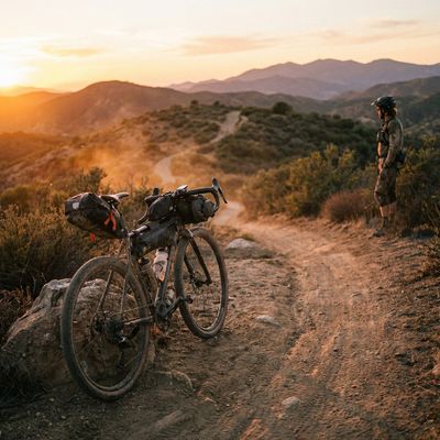 Cyclisme gravel en pleine nature